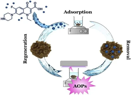 Coffee Silver Skin: A Useful Adsorbent Substrate for Norfloxacin Removal and Photodegradation