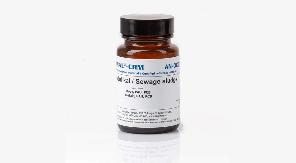 <p>ANALYTIKA: Matrix certified reference material of sewage sludge METRANAL® CRM AN-OK01</p>