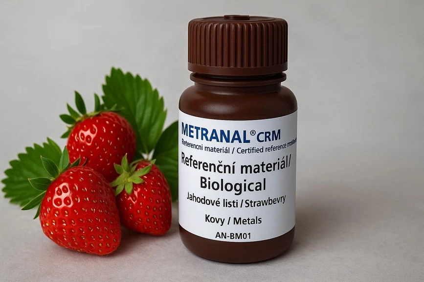 <p>ANALYTIKA: Matrix certified reference material of strawberry leaves METRANAL® CRM AN-BM01</p>