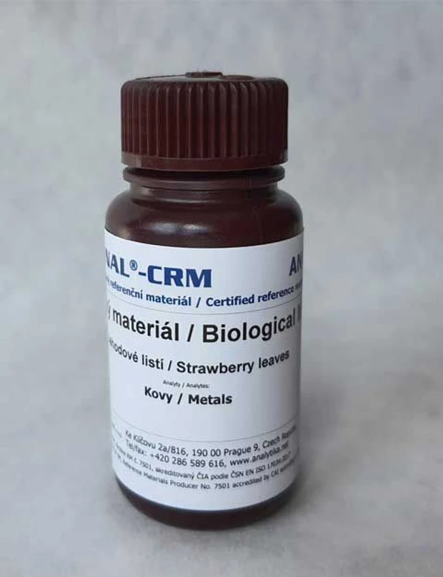 ANALYTIKA: Matrix certified reference material of strawberry leaves METRANAL® CRM AN-BM01