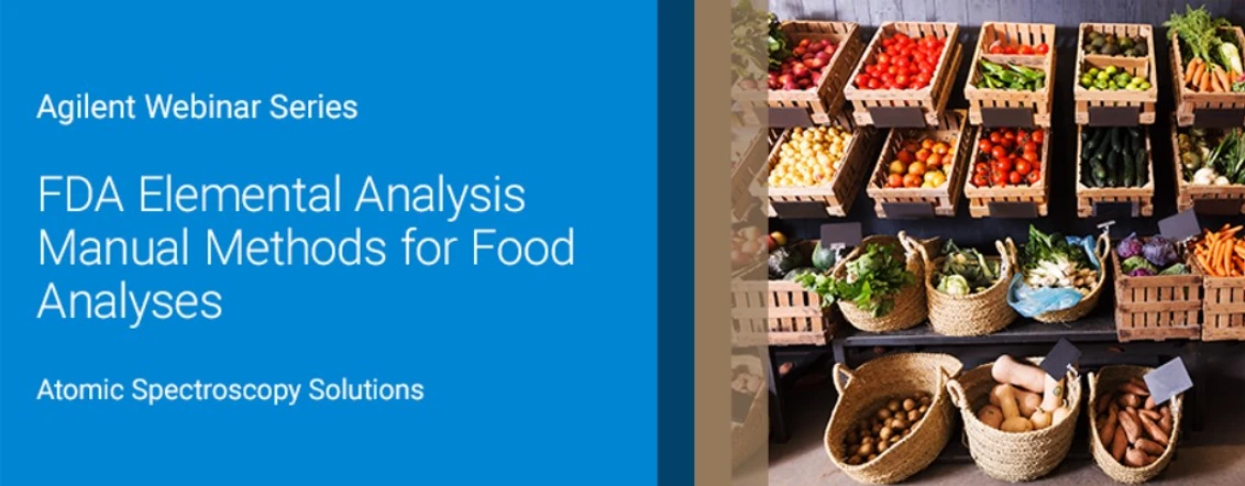 Agilent: Fast & Easy Food Analysis using FDA Method EAM 4.4 using Agilent’s 5900 ICP-OES