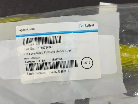 Agilent High acid tolerant PVC Solvaflex Peristaltic pump tubing, 3710034800 (New)