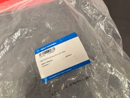 Agilent MOTOR PLUG and PULLEY GTA, 110289990 (New)