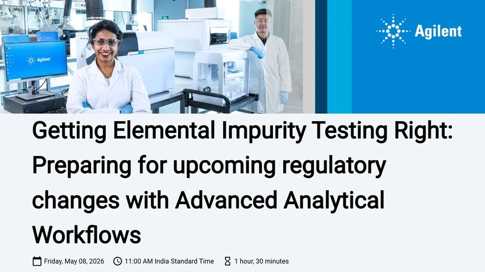 Agilent Technologies: Getting Elemental Impurity Testing Right: Preparing for upcoming regulatory changes with Advanced Analytical Workflows