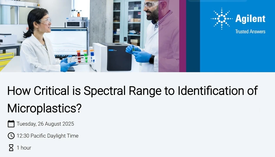 Agilent Technologies: How Critical is Spectral Range to Identification of Microplastics?