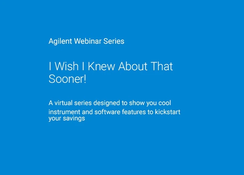 Agilent Technologies: Turbocharge your Flame AA Analysis with SIPS and FAST Sequential