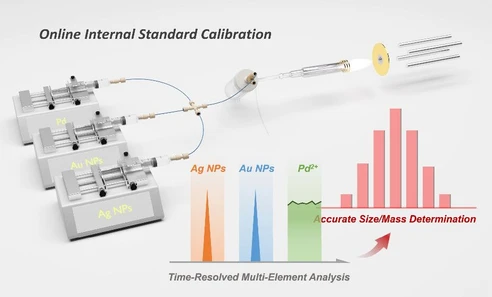 A Simple Online Internal Standard Calibration Strategy for Single-Particle Inductively Coupled Plasma Mass Spectrometry Based on Multielement Analysis