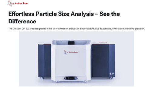 Effortless Particle Size Analysis – See the Difference