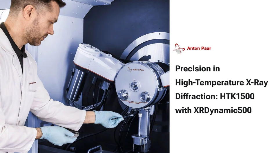 Anton Paar: Precision in High‑Temperature X‑Ray Diffraction - HTK1500 with XRDynamic500