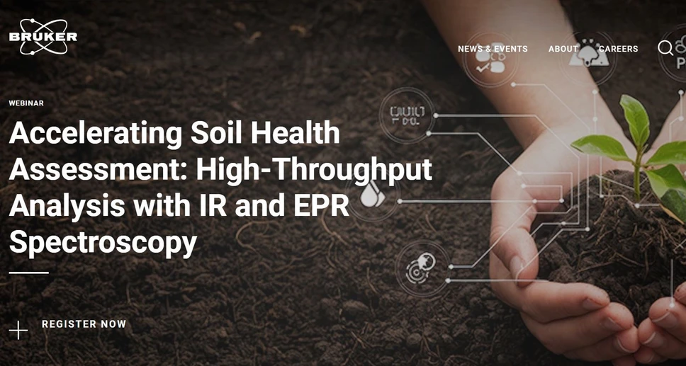 Bruker: Accelerating Soil Health Assessment: High-Throughput Analysis with IR and EPR Spectroscopy