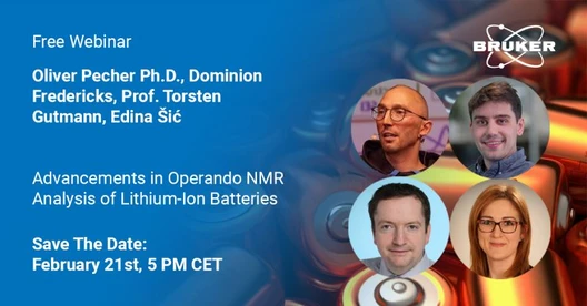 Advancements in Operando NMR Analysis of Lithium-Ion Batteries