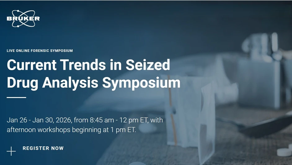 Bruker at Current Trends in Seized Drug Analysis Symposium