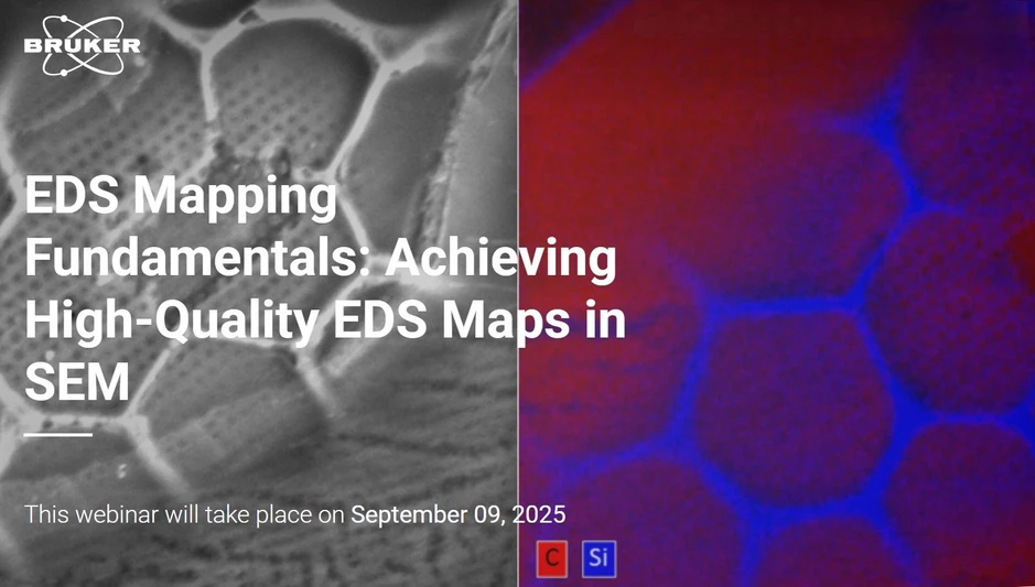 Bruker: EDS Mapping Fundamentals: Achieving High-Quality EDS Maps in SEM