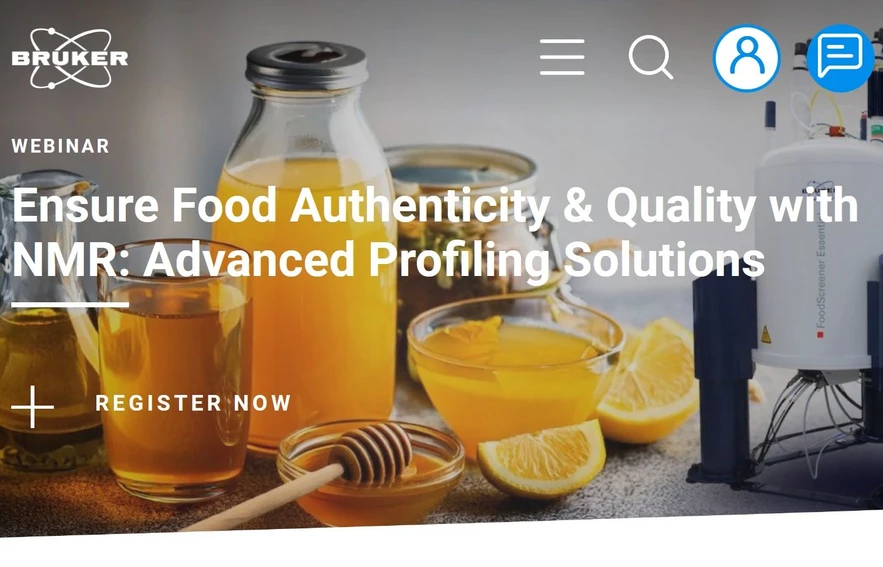 Bruker: Ensure Food Authenticity & Quality with NMR: Advanced Profiling Solutions