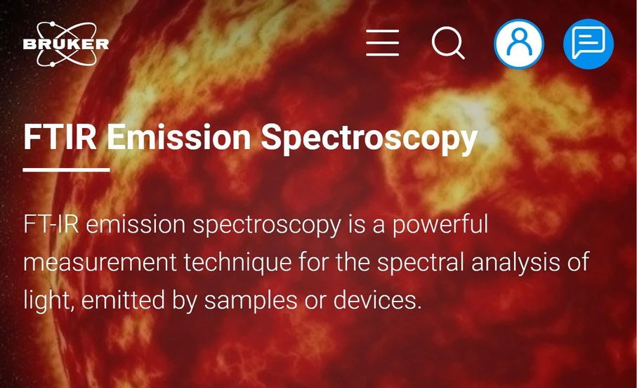 Bruker: FTIR Emission Spectroscopy