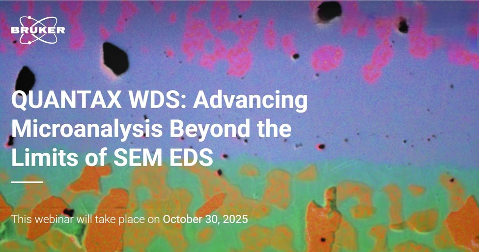 Bruker: QUANTAX WDS: Advancing Microanalysis Beyond the Limits of SEM EDS