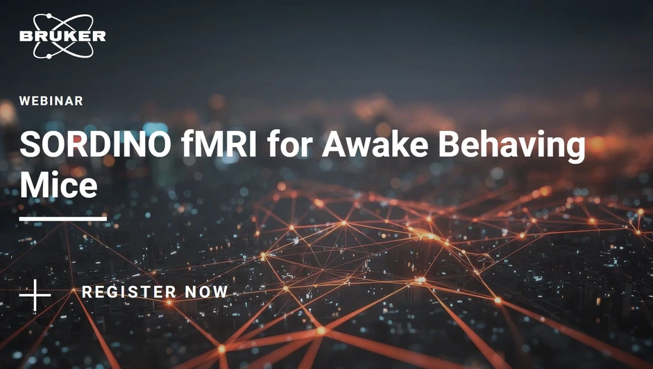 Bruker: SORDINO fMRI for Awake Behaving Mice