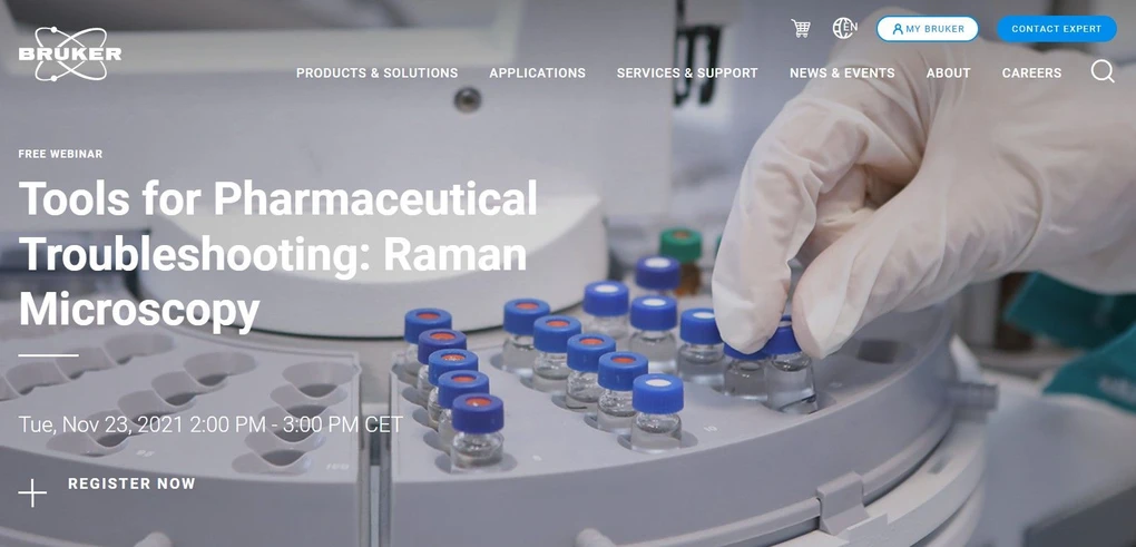 Bruker: Tools for Pharmaceutical Troubleshooting: Raman Microscopy