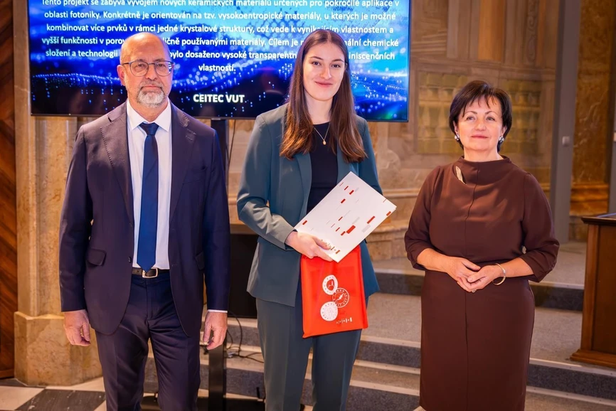 CEITEC VUT / Václav Koníček: Tereza Havlíková Brno PhD Talent 2025