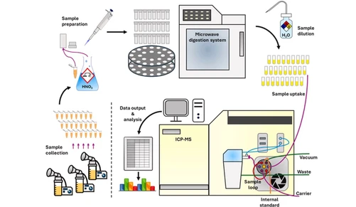 Human milk macro- and trace-elements: Simultaneous analysis in sub-milliliter amounts by ICP-MS and application to assessing acute supplementation effects