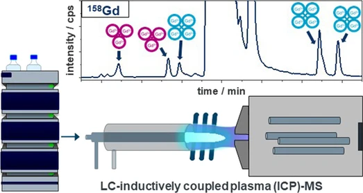 Quantification of Gd species in a tetrameric Gd-based contrast agent using HPLC-ICP-MS