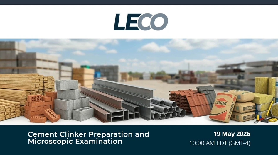 LECO: Cement Clinker Preparation and Microscopic Examination