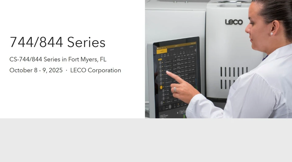 LECO Training Course 744/844 Series