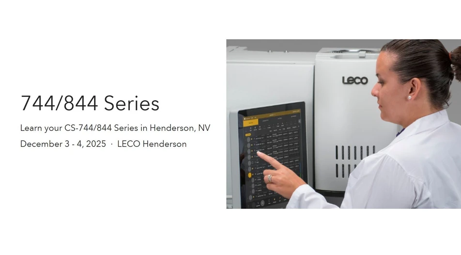 LECO Training Course 744/844 Series