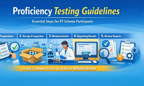 Basic instructions for participants in a proficiency testing scheme