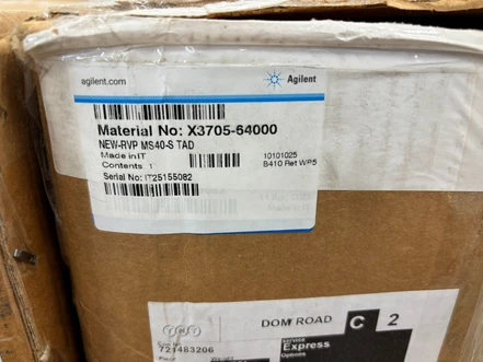 Agilent ICP-MS Oil Pump/Foreline Pump, X3705-64000 (Tested)