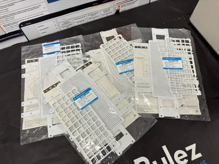 Agilent Sample rack for 16 mm od tubes, 60 positions, 6610025400 (New)