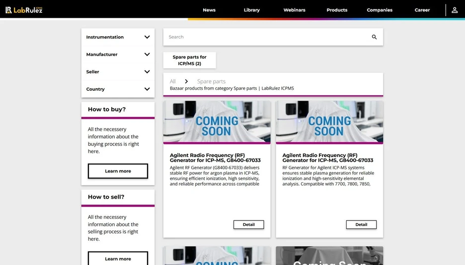 <p><strong>LabRulez:</strong> Power Your Plasma: Essential Spare Parts for ICP-MS &amp; ICP-OES</p>