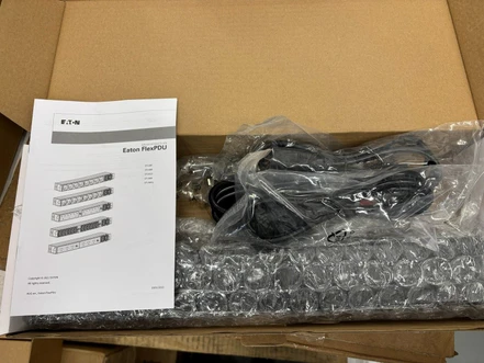 Eaton FlexPDU 8 FR, 1U Rack PDU, C20 Input, 16 A, 4 kW, EFLX8F (New)