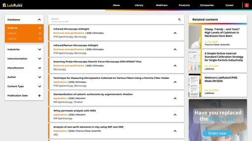 News from LabRulezICPMS Library - Week 09, 2026