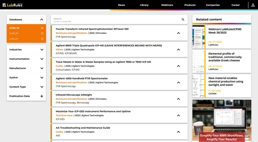 News from LabRulezICPMS Library - Week 30, 2025