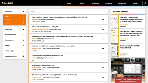 News from LabRulezICPMS Library - Week 37, 2025