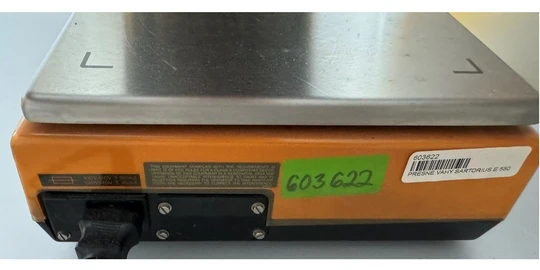 Sartorius E5500 scales (Used)