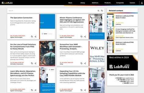 Webinars LabRulezICPMS January 2024