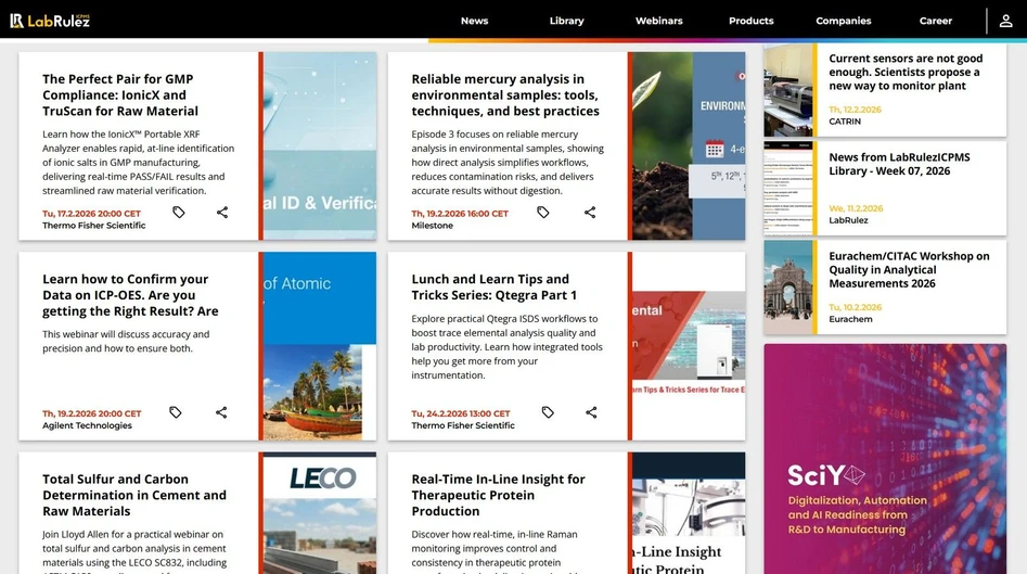 <p>LabRulez: Webinars LabRulezICPMS Week 08/2026</p>