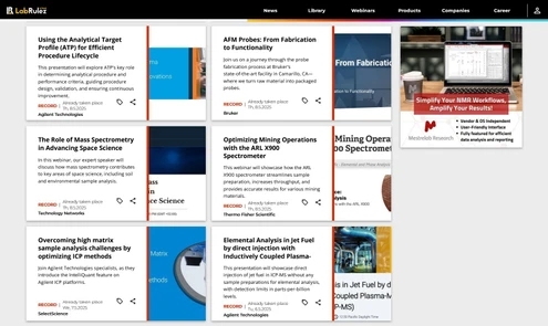 Webinars LabRulezICPMS Week 19/2025