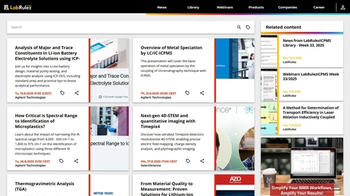 Webinars LabRulezICPMS Week 34/2025