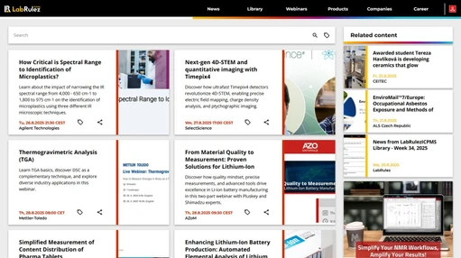 Webinars LabRulezICPMS Week 35/2025