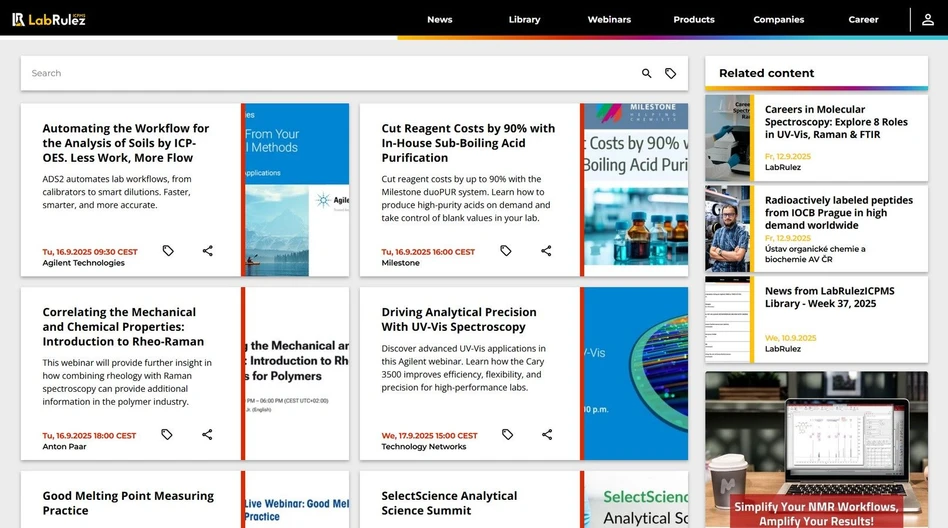 <p>LabRulez: Webinars LabRulezICPMS Week 38/2025</p>