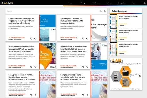 Webinars LabRulezICPMS Week 42/2023