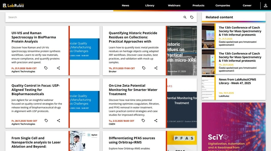 <p>LabRulez: Webinars LabRulezICPMS Week 48/2025</p>