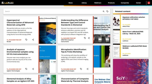 Webinars LabRulezICPMS Week 51/2025