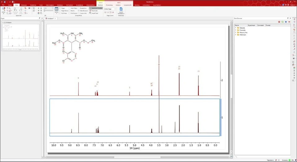 Mestrelab Research: Mestrelab NMR Predict plugin for Mnova software - Easily combine and compare experimental and predicted data as part of your workflow.