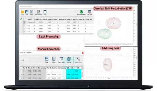 Mestrelab Mnova Screen 2D software