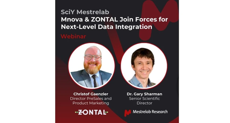 Mestrelab Research: SciY Mestrelab Mnova & ZONTAL Join Forces for Next-Level Data Integration