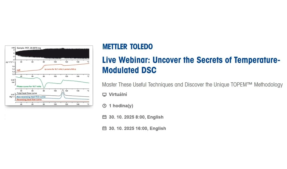 Mettler Toledo: Uncover the Secrets of Temperature-Modulated DSC